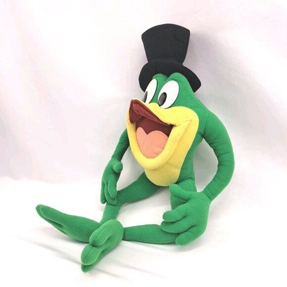 Vintage Looney Tunes Applause 1994 WB Michigan J Frog Poseable Plush Toy 22 Inch - Picture 5 of 9